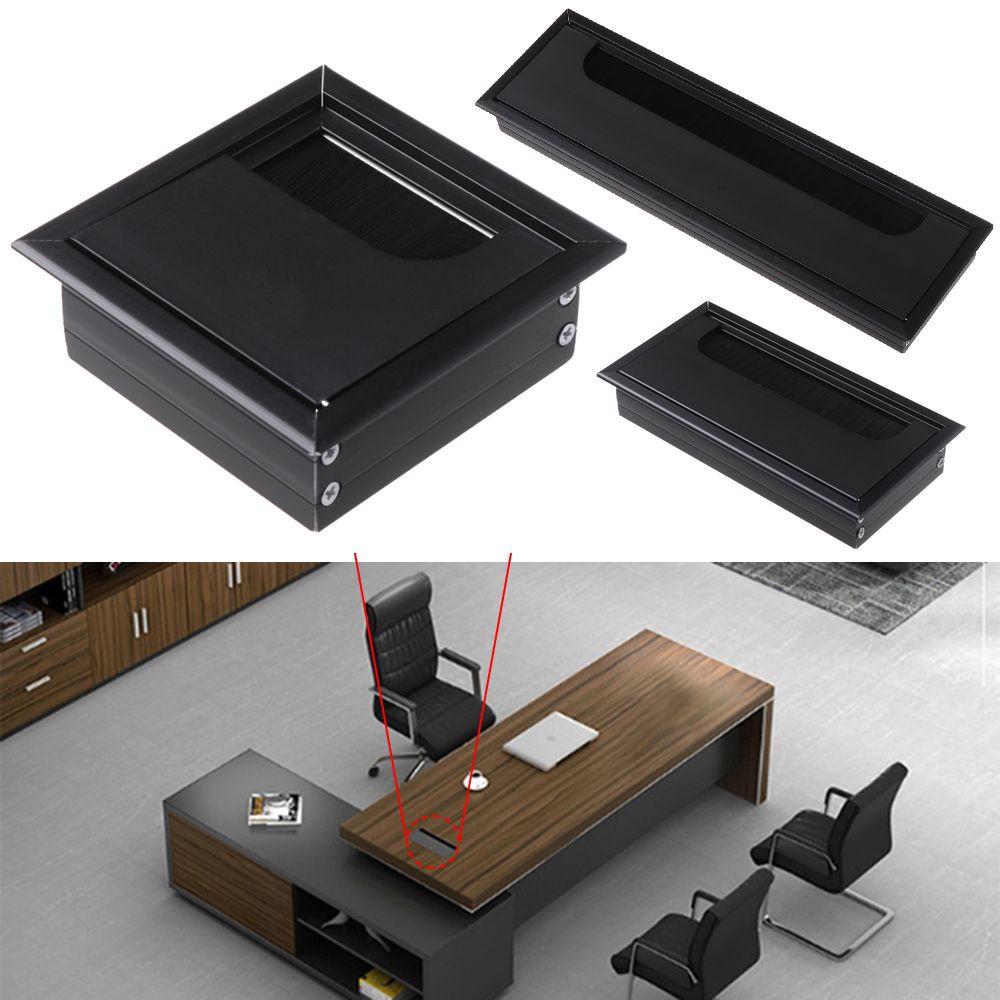 Buckle Line Organizer Office Computer Grommet Line Box Desk Table Cable Fastener Wire Hole Cover