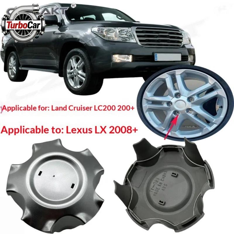 4Pcs Wheel Center Hub Caps Cover For Toyota Land Cruiser LC200 Lexus LX Wheel Hub Decorative Replacement Accessories