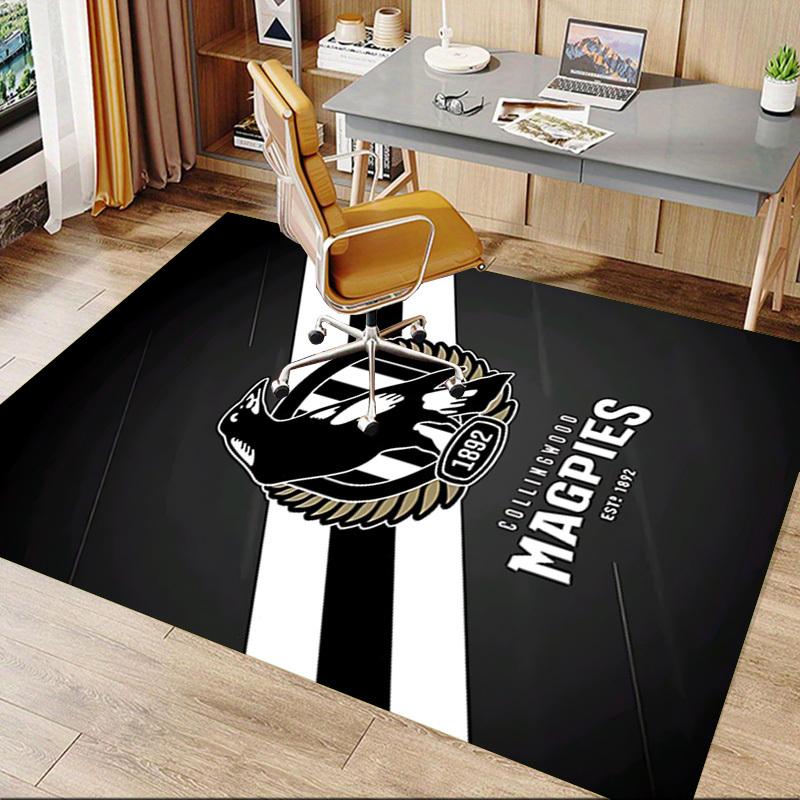 1 шт. Ковер Collingwood Magpies, Офисный ковер, Внешний коврик, Домашний декор, Ковер для зоны, Фестиваль