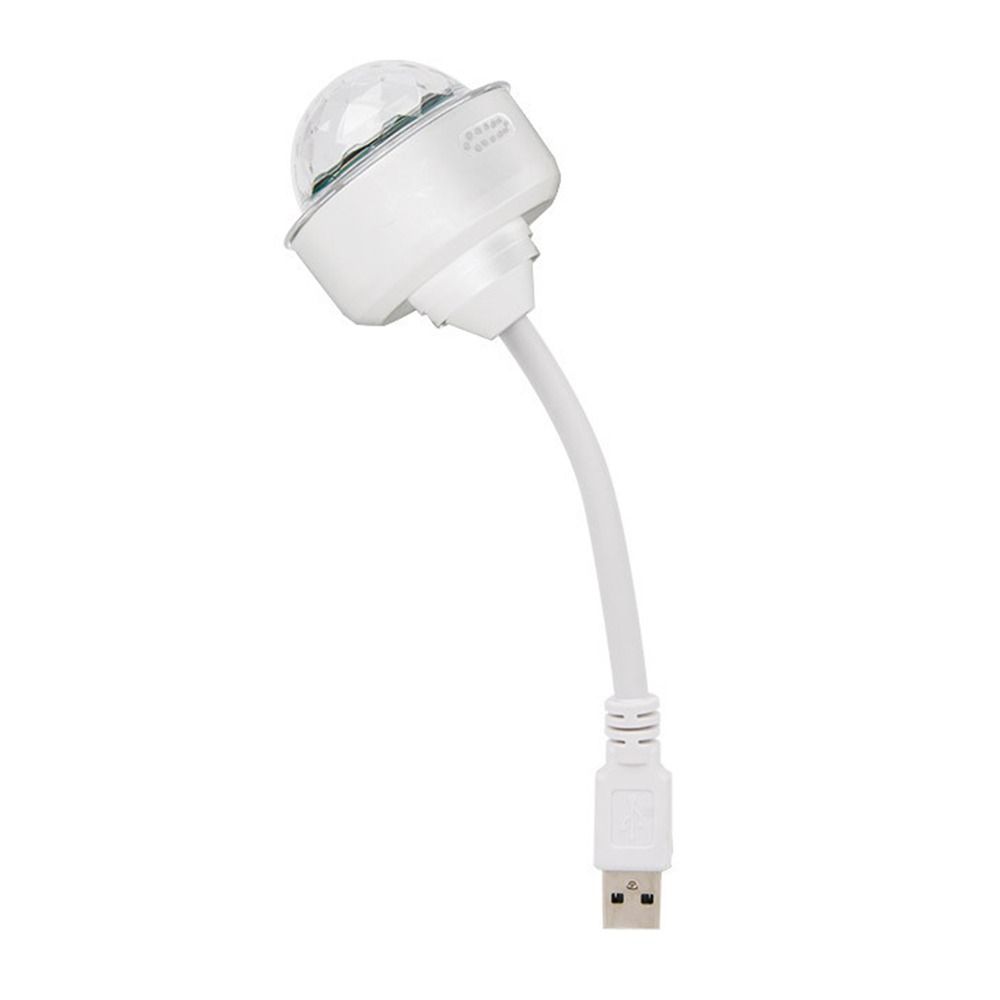 Красочный диско-шар, вечеринка, свет, USB RGB, сценическое освещение, романтический светодиодный проектор, украшение для вечеринки