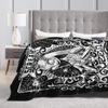 The Nightmare Before Christmas Blanket Fleece Sally Portrait Super Warm Throw Blankets for Car Sofa Couch Bedspread