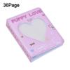Полый держатель для фотокарточек 36 карманов держатель для фотографий симпатичная именная книга для карточек