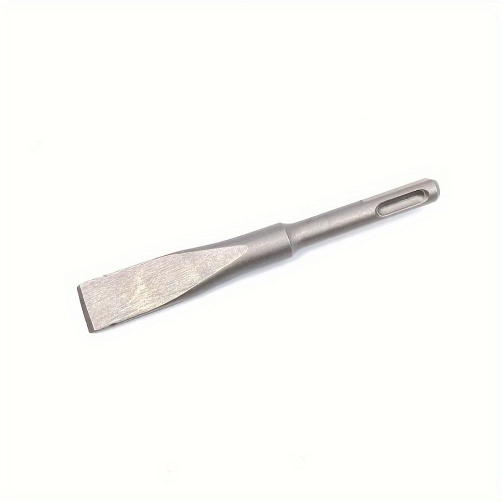 Набор из 3 зубил SDS PLUS — прочная сталь, круглые и квадратные хвостовики, плоские и U-образные, удлиненные для ударного сверления, совместимы с электрическим молотком, идеально подходят для