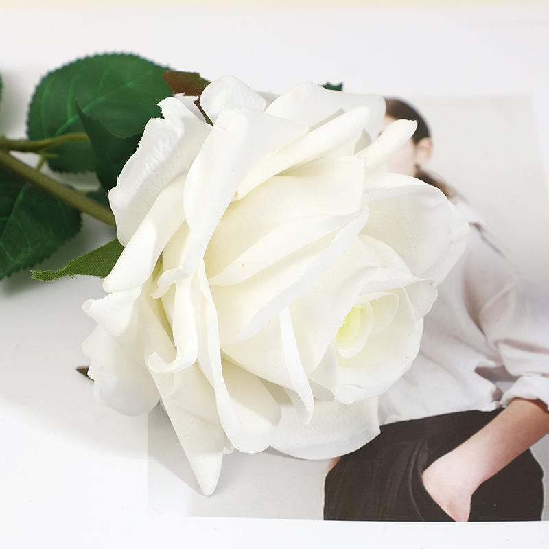 Simulation spring color moisturizing concubine rose, home decoration simulation flower