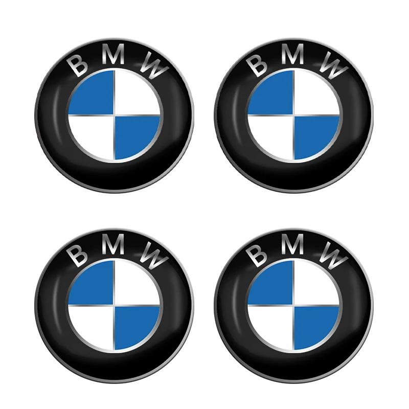 4 шт. Наклейка на центральный колпачок колеса автомобиля для BMW M M3 M5 F10 F30 F20 E28 E30 E34 E36 E39 E46 E91 Performance X1 X2 X5 Аксессуары