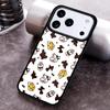 Роскошный чехол для телефона с принтом коровьей шкуры для iPhone 17 16 15 Pro Max Air 14 13 12 11 Plus Ударопрочный чехол Capa