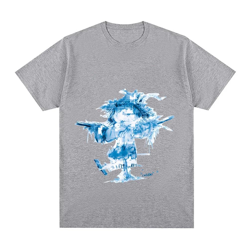 Oklou TShirt SCARECROW Graphic Printing Tshirts Kawaii Cartoon Print Casual Clothing Women Unisex Summer Cotton Camisetas