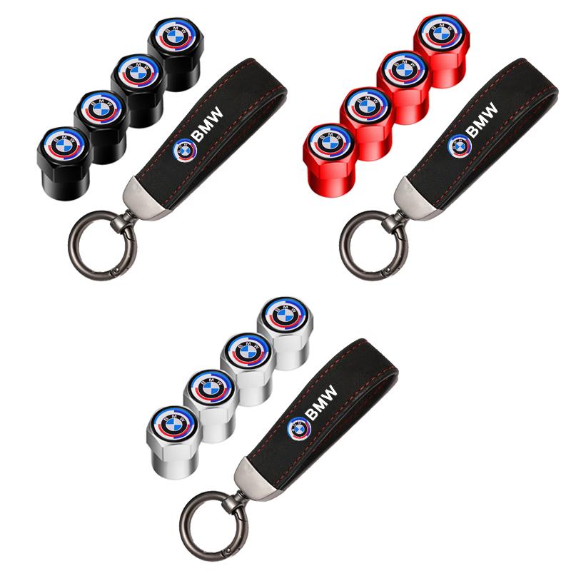 FD21-Car Tire Wheel Valve Caps Cover/Car Key Chain Ring Keychain For BMW M G80 G06 G07 G42 G14 G15 G16 F82 F20 F21 F83 M2 M3 M4 M5 M8