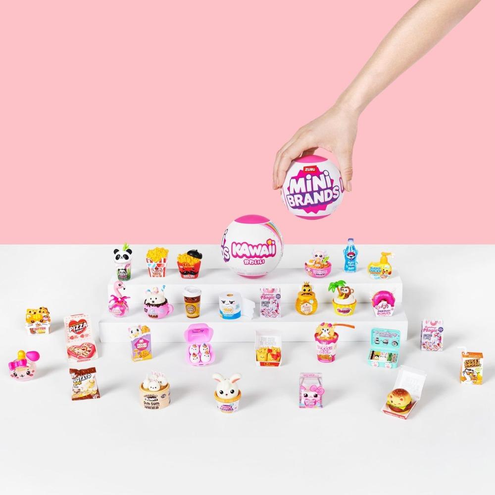 Zuru Игрушка-сюрприз Мини-игрушки Бренды Каваи Кавайная еда Игрушки Милые Загадка Случайные непрозрачные коробки Миниатюрная игрушка Оригинальный подарок на день рождения