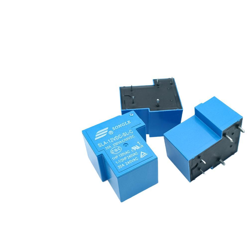 Оригинальное реле Songle SLA-12VDC-SL-C (5P) 30А 5-контактный переключатель в наличии