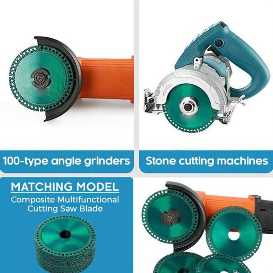 100 мм режущее полотно композитной многофункциональной круглой ультратонкой сверхтвердой угловой шлифовальной машины режущего диска керамической плитки мрамора ПВХ