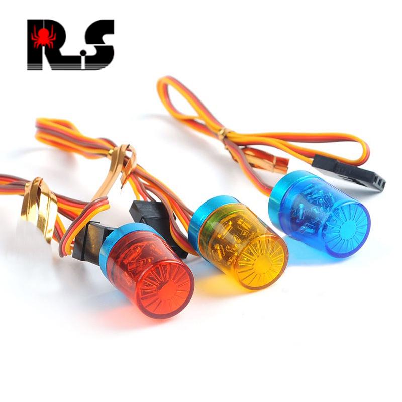 RS Red Spider Remote Control Car 1:14 with Tamiya Tractor Head, Excavator Lights, and Rotating Warning Light R104.