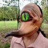 One Eyed Monster With A Long Mouth Monster Latex Mask For Cosplay And Festival Decor