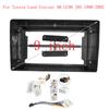 HAOCHEN 9 Inch Car Frame Fascia Adapter Android Radio Dash Fitting Panel Kit For Toyota Land Cruiser 90 LC90 J95 1998-2002