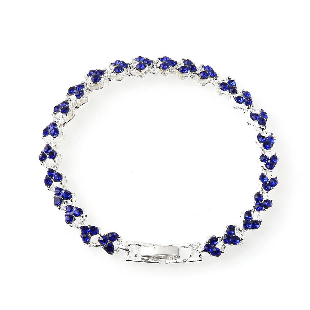 European and American New Bracelet Fashion Ladies Diamond-encrusted Zircon Bracelet for Girlfriend Valentine's Day Gift