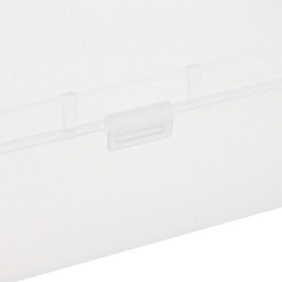 Прозрачный пластиковый чехол для визиток Comet с верхней загрузкой для фотокарт (4)