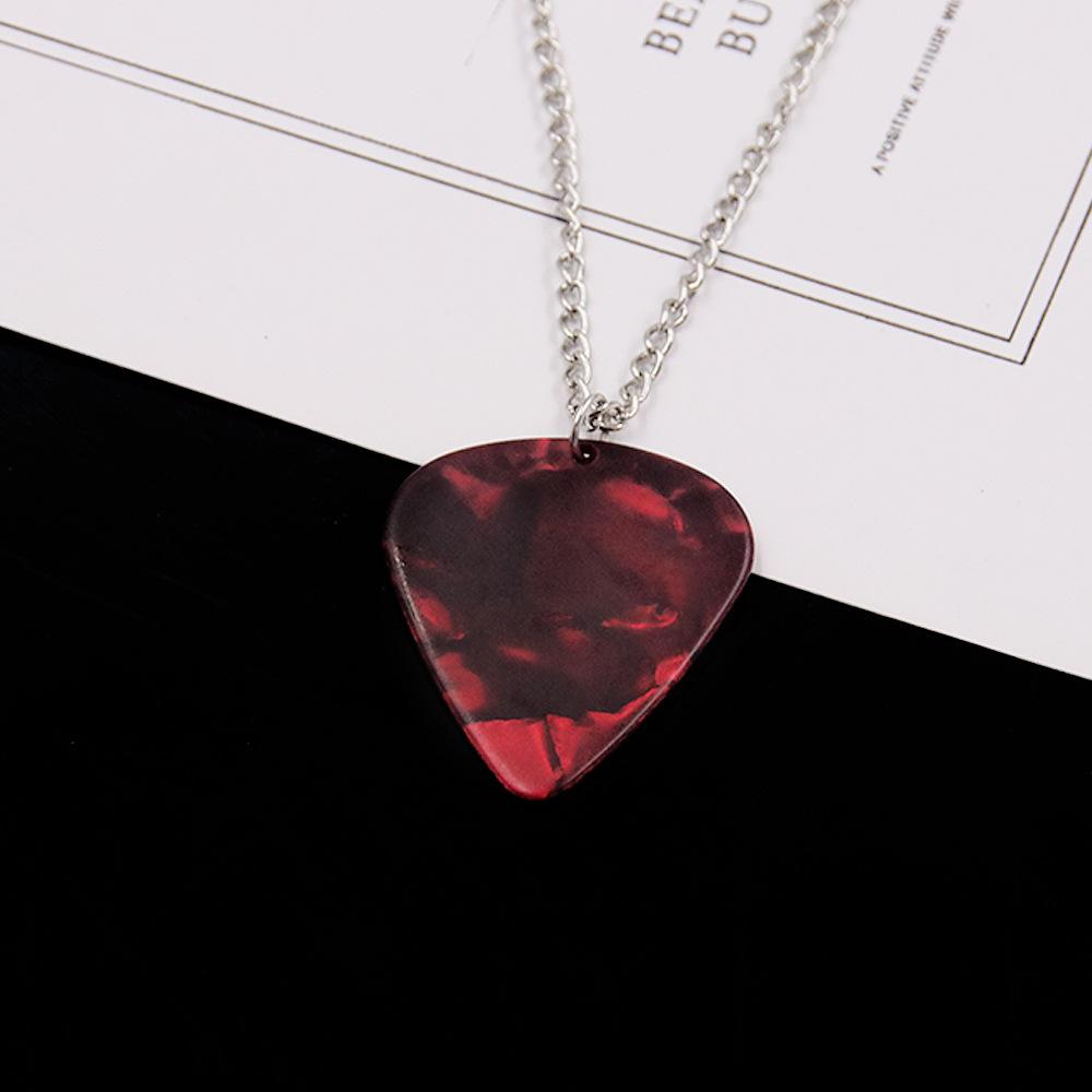 Предметы Hellfire Club унисекс ожерелье Эдди Мансон гитара медиатор кулон ювелирные изделия для ТВ-фанатов подарок