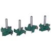 4pcs  set 14 Shank Four Edge TSlot Slotting Router Bit Woodworking Cutter Milling Cutter