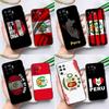 Чехол с флагом Перу для OPPO A54 A74 A94 A52 A72 A83 A91 A93 A15 A16 A5 A9 A31 A53 A53S 2020 Задняя крышка