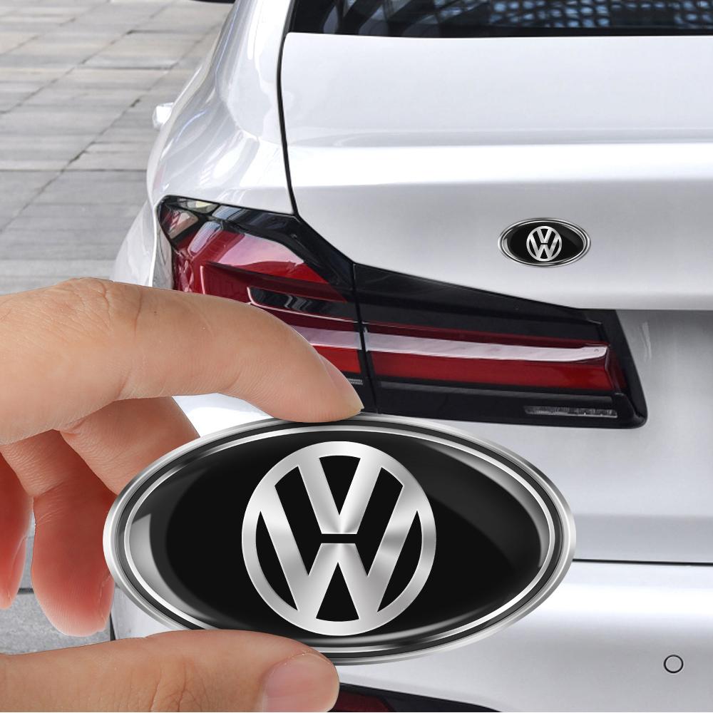 2026 Hot 3D Aluminum Badge Car Body Fender Trunk Sticker for Volkswagen VW R Golf 4 5 6 7 MK7 GTD Touareg Polo Jetta TSI TDI GTI Magotan