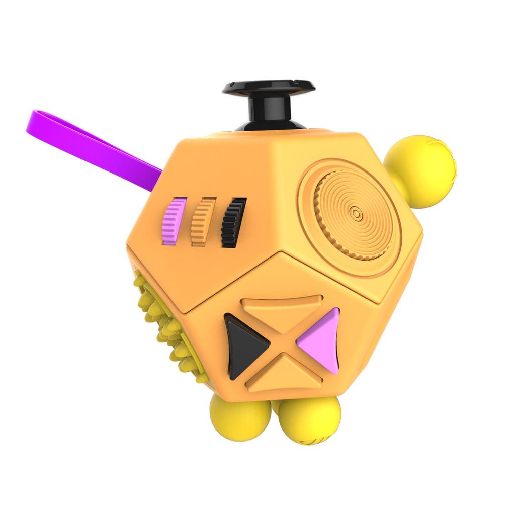 12-гранный магический кубик для снятия стресса второго поколения - креативные кубики для снятия стресса