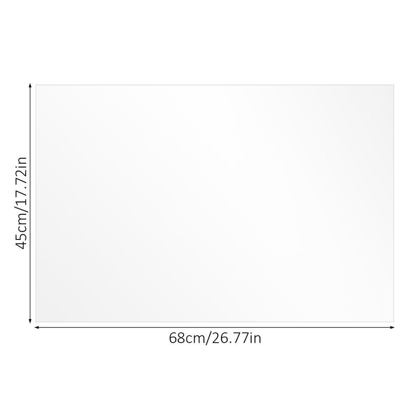 Transparent Hood Anti-oil Wall Sticker For Kitchen Furniture Art Mural Tile Home Decoration Glass Protection Film Heat-resistant
