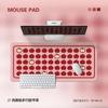 Dopamine Red Apple Pattern Oversized Mouse Pad Office Home Universal Desktop Wear Resistant Thickened Protective Mat