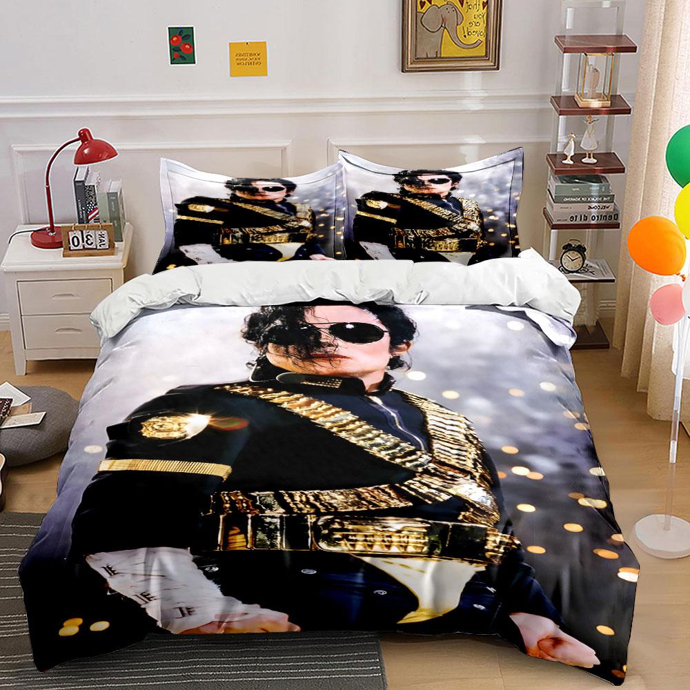 Music King Pattern Bedding Set Duvet Cover Set Duvet Cover Pillowcases (1*duvet cover, 2*pillowcases, filling not included)