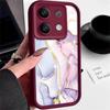 Colorful Marble Shell For Xiaomi 13t Pro Poco X6 X5 Redmi Note 13 12 11 Pro Matte Lens Protection Soft Silicone Case Cover