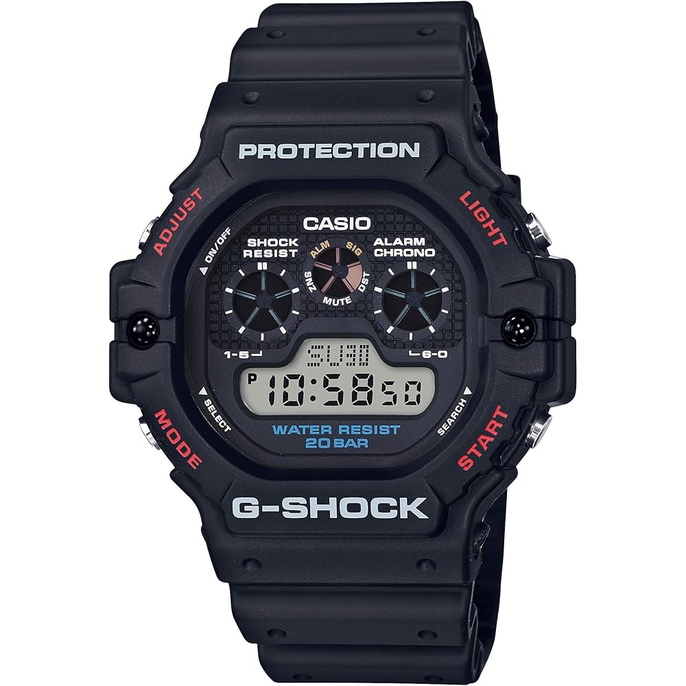 Casio G-Shock DW-5900-1JF Men's Watch Black Durable Design Water Resistant
