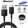HdoorLink Кабель для быстрой зарядки Samsung Type C, шнур для быстрой зарядки, кабель для передачи данных для Samsung Galaxy S10 S9 S8 Note9 Note8 A80 A70 A60 A50 A40 A30 1,2 м