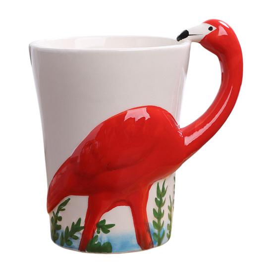 Water Cup 3D Animal Design Kids Ceramic Cup Children Role Play Coffee Mug Learning Through Play Cup Drinkware