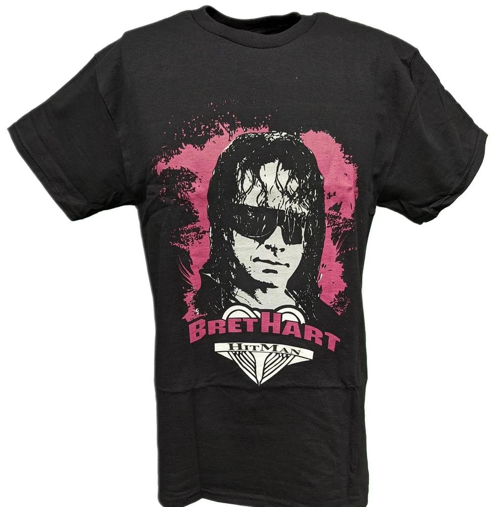 Bret HitUnisex Hart Profile Unisexs Black Tshirt