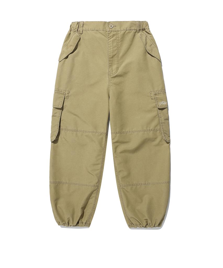 AECA Ripstop Washing Cargo Pants-Beige