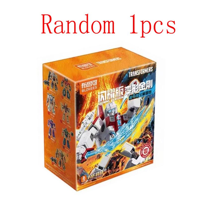 Оригинальные Трансформеры Blind box Игрушки Версия Защитника 1 2 3 Оптимус Прайм Скриммер Бамблби Строительные Блоки Фигурка Действия