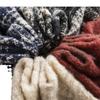 Autumn And Winter Square Plaid Scarf Women'S Versatile Elegant Casual Style Cold-Proof Shawl Fashionable Commuter Warm Neck Scarf