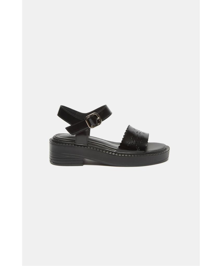 Suecomma Bonnie Punching Mid Sandal(Black)_Dg2Am26046Blk
