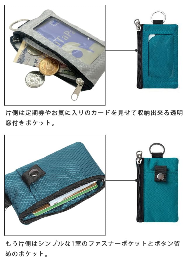 GPT Card Mini Pass и Маленький Кошелек на Шею с Монетницей Светло-Серый [Компания Чемоданов] Кошелек, Защищающий от Скимминга, Чехол, Кошелек, Чехол, Сумка-Мешочек, Мужской Женский,