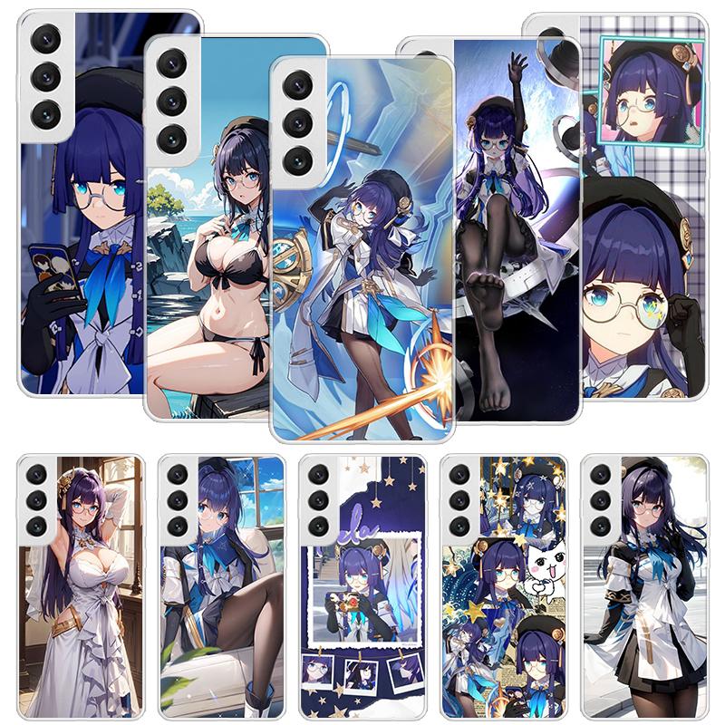 Чехол для телефона Honkai Star Rail Pelageya для Samsung Galaxy S26 S25 Edge S24 S23 FE S22 Ultra S21 Plus S20 + Fundas Cover Coque Gala