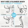 High Pressure Handheld Bidet Sprayer Set Stainless Steel Women Washer Sprinklers Shower Head  Baby