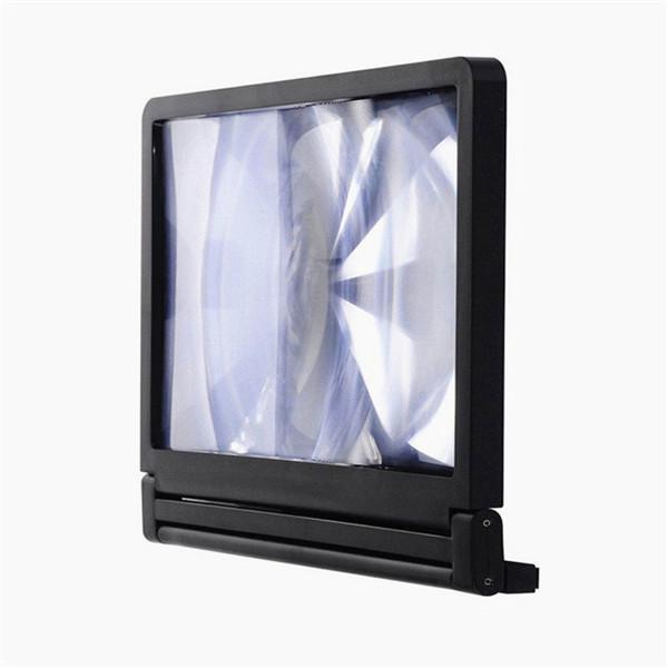 3D киноэкран увеличенная яркая лупа зеленый HD держатель для проектора универсальный мобильный телефон 