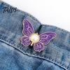 Strong Metal Waist Clip Pants Tighteners No-Sewing Butterfly Flower Buttons Pins Adjustable Snug Fit Jeans Accessory Buckle Extender for Loose Skirts