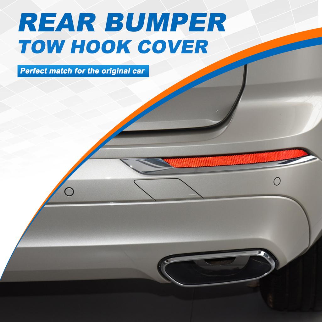 Rear Bumper Tow Hook Cover Cap Towing Eye For VOLVO XC60 Accessories 2018 2019 2020 2021 31449210 398490342 Right Passenger Side