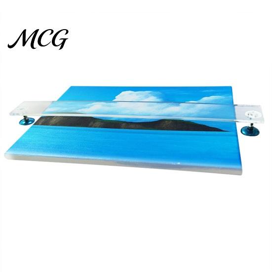 Drawing Frame Accessory Artist Leaning Bridge, Adjustable Height 1.77-2.36-Inch Hand And Wrist Rest, Transparent Up to 12 Inches Tool for Precise Line