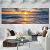 Sunset Beach Sea Landscape Posters Modern Home Decor Waterfall Pictures Canvas Prints Wall Art For Living Room Bedside Paintings