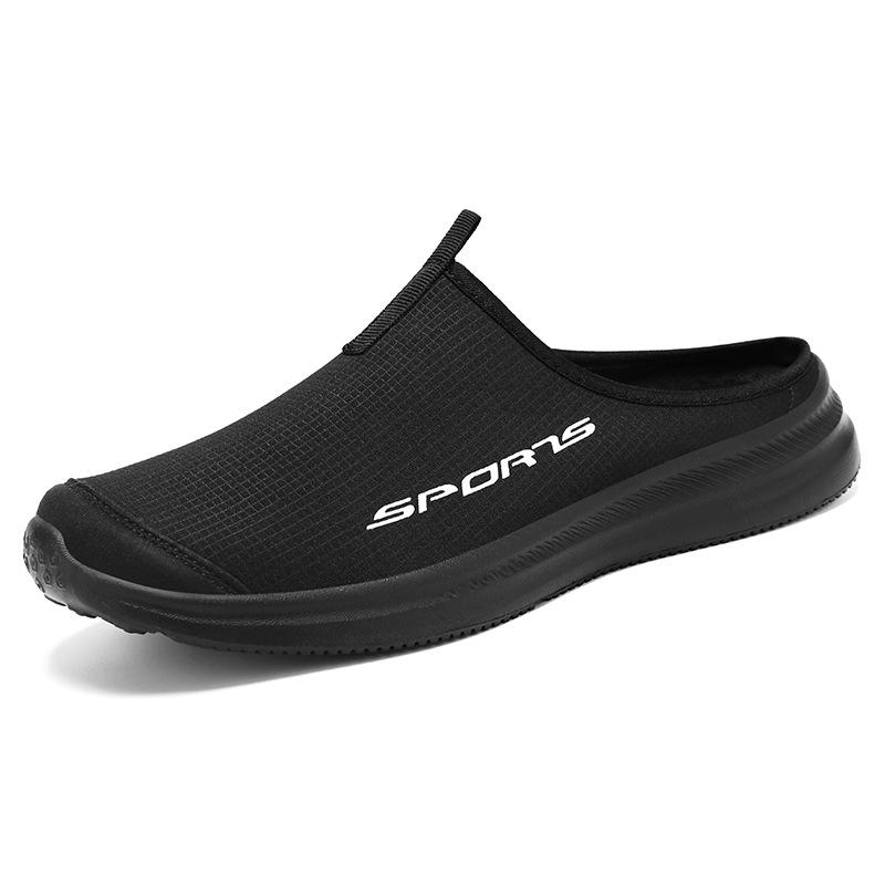 Men's shoes, new summer slippers, light and simple casual shoes, simple soft-soled semi-support shoes, men's models