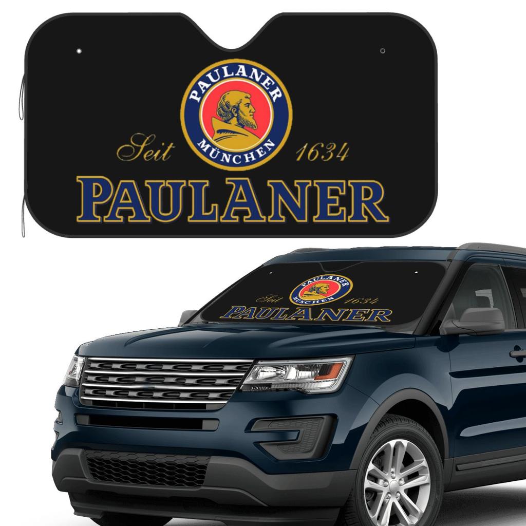 Paulaner Munchen Sunshade Windscreen Car Front Windshield Window Sun Visor Accessories Covers