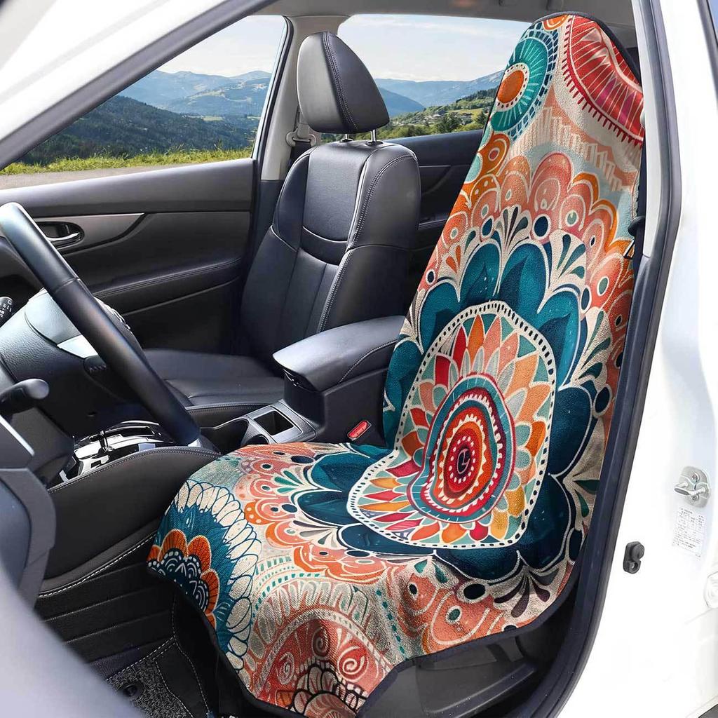 Universal Car Seat Towel Cover - All-Season Gym & Exercise Protector