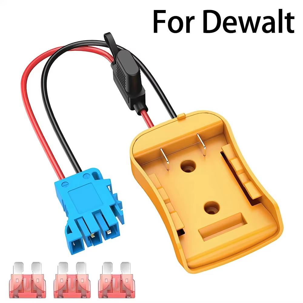 Power Wheels DIY Адаптер Кабель-адаптер для аккумуляторов Makita 18V 20V, Milwaukee 18V 20V, Dewalt 18V 20V для детского электромобиля Peg-Perego