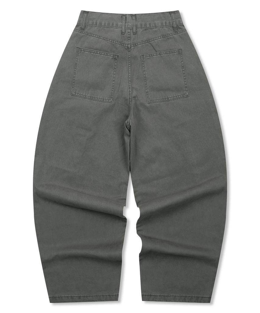 XTONZ Xp306 Fade Wash Balloon Cotton Pants (Khaki)